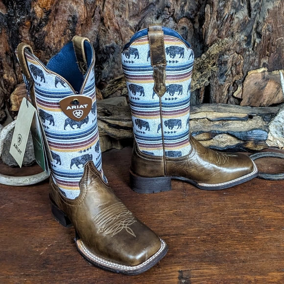 NIB Ariat circuit Savannah cowboy boots 6.5B - Picture 2 of 10